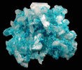 Cavansite on Stilbite from Wagholi, Poona District, Maharashtra, India