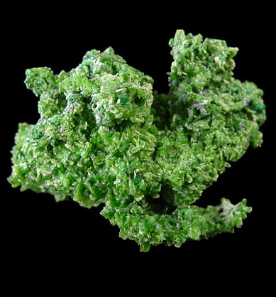 Diopside with Chrome Grossular Garnets from Jeffrey Mine, Asbestos, Québec, Canada