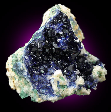 Azurite from Mineral Hill, New South Wales, Australia