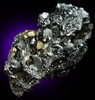 Pyrite on Hematite from Isola d'Elba, Tuscan Archipelago, Livorno, Italy