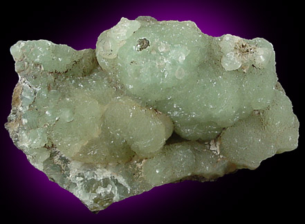 Prehnite from New Street Quarry, Paterson, Passaic County, New Jersey