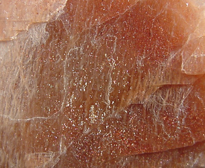 Albite/Orthoclase var. Sunstone from Norway