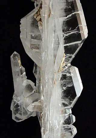 Quartz var. Faden-habit from Toyee, South Waziristan, Pakistan