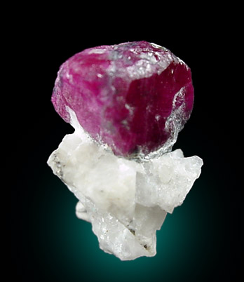 Corundum var. Ruby from Ratnapura District, Sabaragamuwa Province, Sri Lanka