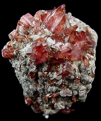 Rhodochrosite from Morococha District, Yauli Province, Junin Department, Peru