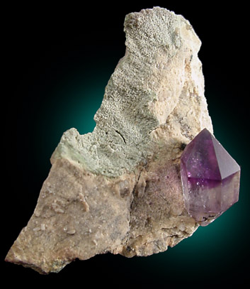 Quartz var. Amethyst from Piedra Parada, near Las Vigas, Tatatila, Veracruz, Mexico