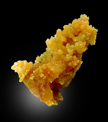 Mimetite on Wulfenite from San Francisco Mine, Cucurpe, Mexico