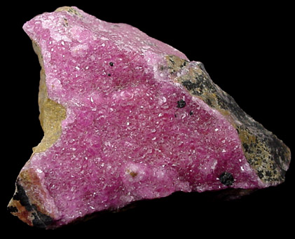 Calcite var. Cobaltian Calcite from Shinkolobwe Mine, 22 km WSW of Likasi, Katanga Copperbelt, Haut-Katanga Province, Democratic Republic of the Congo
