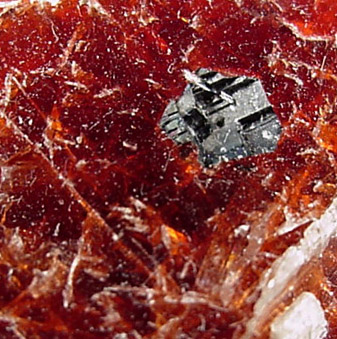 Villiaumite with Natrolite, Galena from Lovozero Massif, Kola Peninsula, Murmanskaja Oblast', Northern Region, Russia