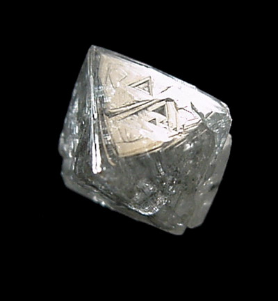 Diamond (4.64 carat octahedral crystal) from Mbuji-Mayi (Miba), 300 km east of Tshikapa, Democratic Republic of the Congo