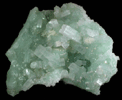 Apophyllite on Prehnite from Mumbai (formerly Bombay), Maharashtra, India