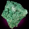 Malachite included in Calcite from Lavender Pit, Bisbee, Cochise County, Arizona