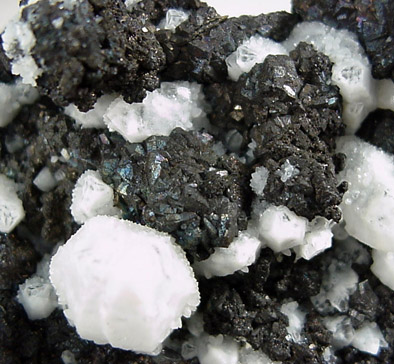 Tennantite and Quartz from Butte Mining District, Summit Valley, Silver Bow County, Montana