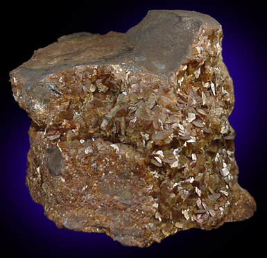 Siderite and Barite from Frostburg, Allegany County, Maryland