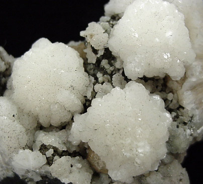 Stilbite, Pectolite, Datolite from Braen's Quarry, Haledon, Passaic County, New Jersey