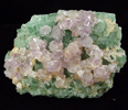 Fluorite with Amethyst Quartz from Amethyst Queen Claim, Unaweep Canyon, Mesa County, Colorado