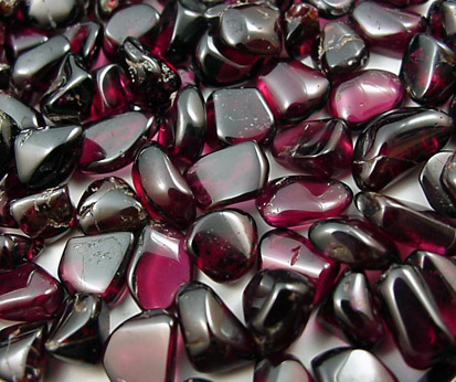 Pyrope Garnets from Navajo Indian Reservation, McKinley County, New Mexico