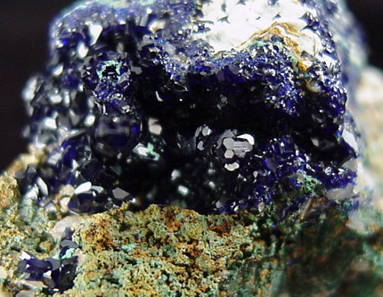 Azurite from Mineral Hill, New South Wales, Australia