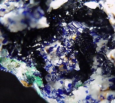 Azurite from Mineral Hill, New South Wales, Australia