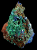 Azurite and Malachite from Bisbee, Warren District, Cochise County, Arizona