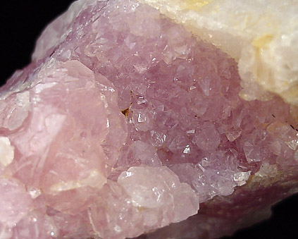 Quartz var. Rose Crystals from Lavra da Ilha, Taquaral, Jequitinhonha River, Minas Gerais, Brazil