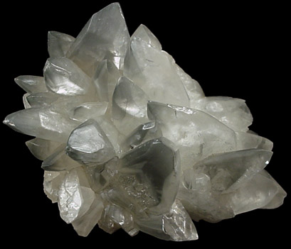 Calcite with Marcasite inclusions from Vulcan Materials Co.Quarry, Racine, Racine County, Wisconsin