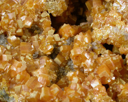 Wulfenite from Bleiberg, Carinthia, Austria (Type Locality for Wulfenite)