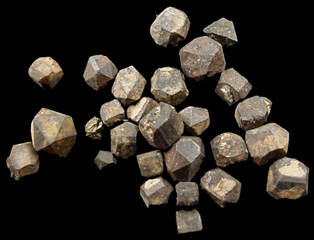 Pyrite Crystals from Texas, Lancaster County, Pennsylvania