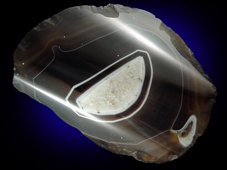 Quartz var. Agate from Rio Grande do Sul, Brazil