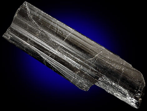 Uvite Tourmaline from Niantilik (whaling station), Cumberland Gulf, 57 km southeast of Kipisa, Nunavut, Canada