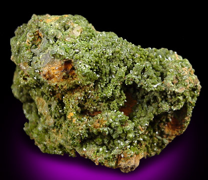 Pyromorphite from Wheatley Mine, Phoenixville, Chester County, Pennsylvania