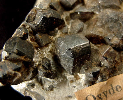 Cassiterite var. Tin Stone from Zinnwald-Cnovec District, Erzgebirge, Saxony-Bohemia border region, Germany-Czech Republic