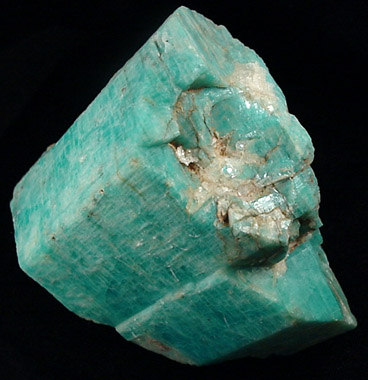 Microcline var. Amazonite from Pike's Peak, El Paso County, Colorado