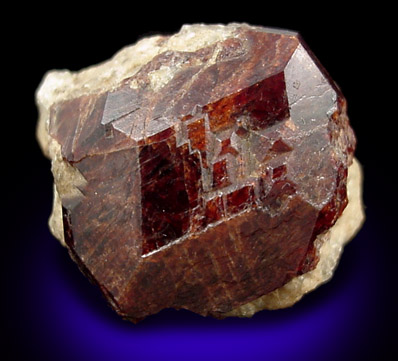 Almandine-Spessartine Garnet from Bishop's Mill, Delaware County, Pennsylvania