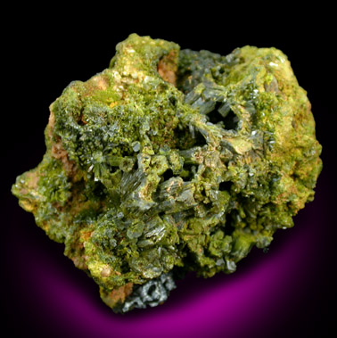 Pyromorphite from Wheatley Mine, Phoenixville, Chester County, Pennsylvania