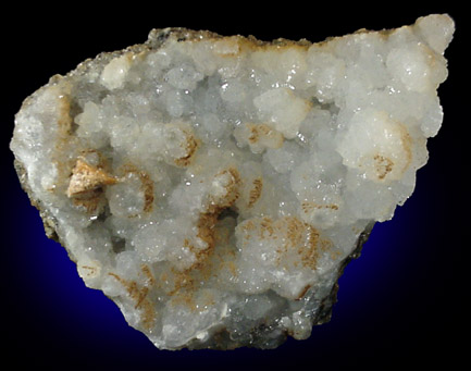 Hemimorphite var. Calamine from Sterling Mine, Ogdensburg, Sterling Hill, Sussex County, New Jersey