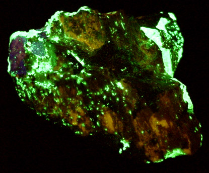 Bustamite and Willemite from Franklin Mining District, Sussex County, New Jersey (Type Locality for Bustamite)