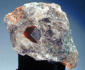 Grossular Garnet in Quartz from Pitts-Tenney Quarry, Minot, Androscoggin County, Maine