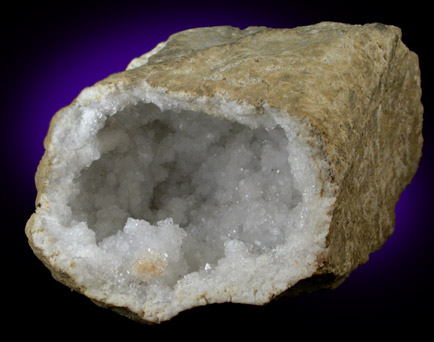 Quartz Geode from Warsaw, Hancock County, Illinois