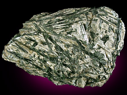 Actinolite in Quartz from Tyrol, Italy