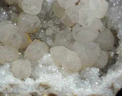 Quartz Geode with Calcite from Keokuk, Lee County, Iowa