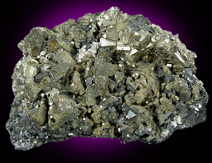 Tetrahedrite and Pyrite from Bonanza Mine, Aranzazu, Concepcion del Oro, Zacatecas, Mexico