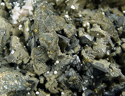 Tetrahedrite and Pyrite from Bonanza Mine, Aranzazu, Concepcion del Oro, Zacatecas, Mexico