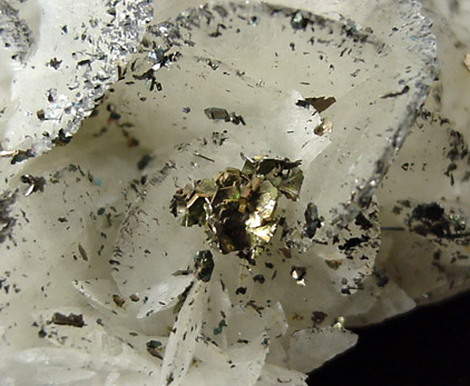 Cubanite and Pyrrhotite on Dolomite from Morro Velho Mine, Nova Lima, Minas Gerais, Brazil