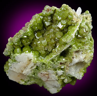 Pyromorphite from Yangshu, Guanxi, China