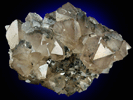 Quartz var. Smoky with Hematite from Florence-Beckermet Iron Lode, Egremont, Cumbria, England