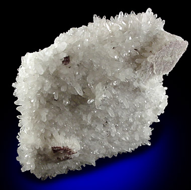 Quartz pseudomorph after Anhydrite from Silver Point Mine, Ouray County, Colorado