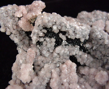 Calcite on Hematite from West Cumberland Iron Mining District, Cumbria, England