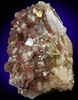 Lepidolite, Rubellite Tourmaline on Quartz from Himalaya Mine, San Diego County, California