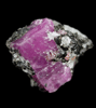 Corundum var. Ruby from Khit Ostrov, Karelia, Russia